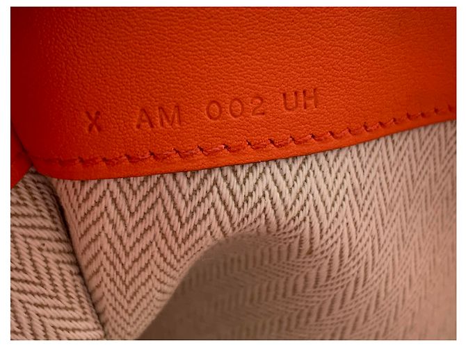 Hermès Bolsos de embrague Azul Naranja - vista 13