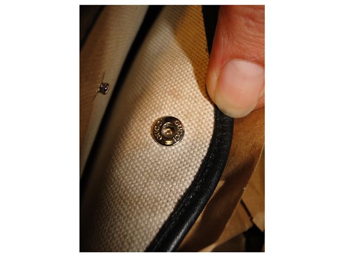 Gucci Borsa bamboo grande in pelle martellata nera MAGNIFIQUE - vista 11