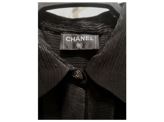 Chanel blusa Preto - vista 3