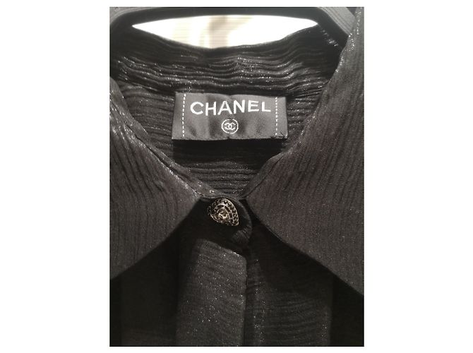 Chanel blusa Preto - vista 5