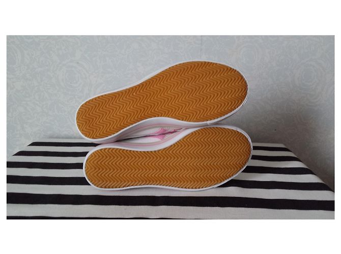 Reebok sneaker in tela e pelle Bianco - vista 4