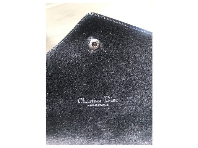 Pochette Christian Dior Marrone Scuro Pelle di Vitello - vista 3