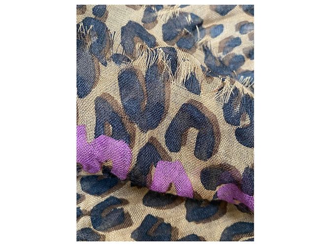 Louis Vuitton Leopard Kaschmir hat Stephen Sprouse gestohlen Braun - Ansicht 10
