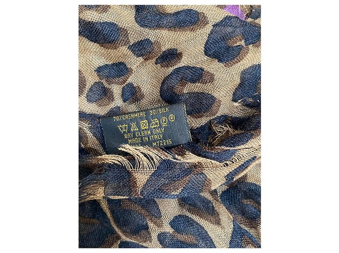 Louis Vuitton Leopard Kaschmir hat Stephen Sprouse gestohlen Braun - Ansicht 7
