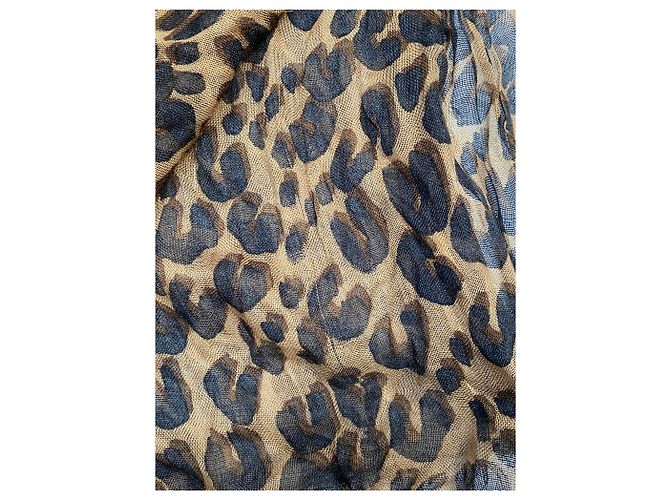 Louis Vuitton Leopard Kaschmir hat Stephen Sprouse gestohlen Braun - Ansicht 8