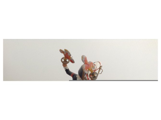 Hermès FIGURINE CHEVAL METAL Multicolore - vue 3