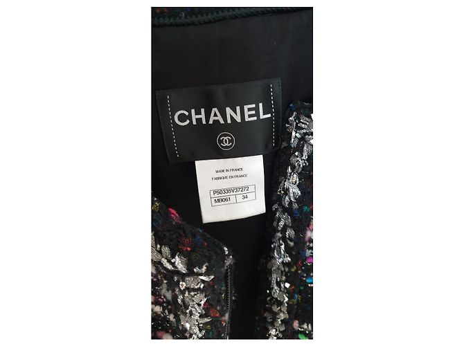 Cappotto Chanel Nero - vista 6