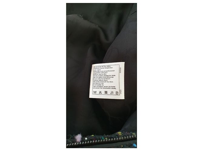 Cappotto Chanel Nero - vista 7