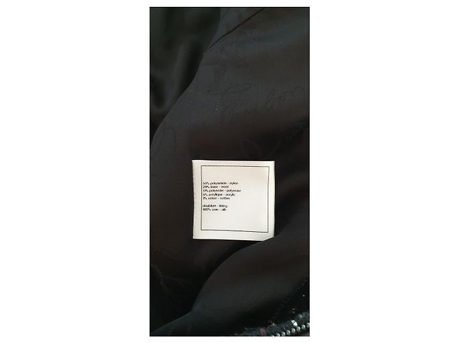 Cappotto Chanel Nero - vista 8