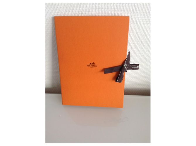 Kelly Hermès BLOCO / LIVRO DE DESENHO Laranja - vista 2