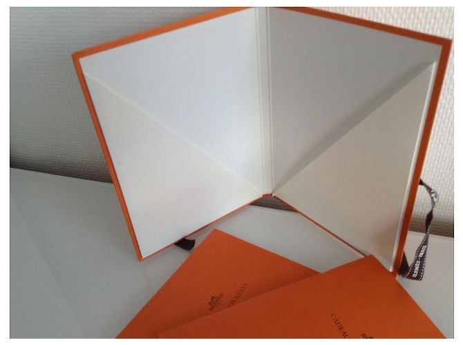 Kelly Hermès BLOCO / LIVRO DE DESENHO Laranja - vista 5