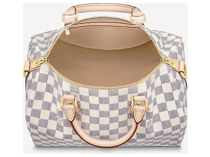 Louis Vuitton LV Speedy damier azur Bege - vista 2