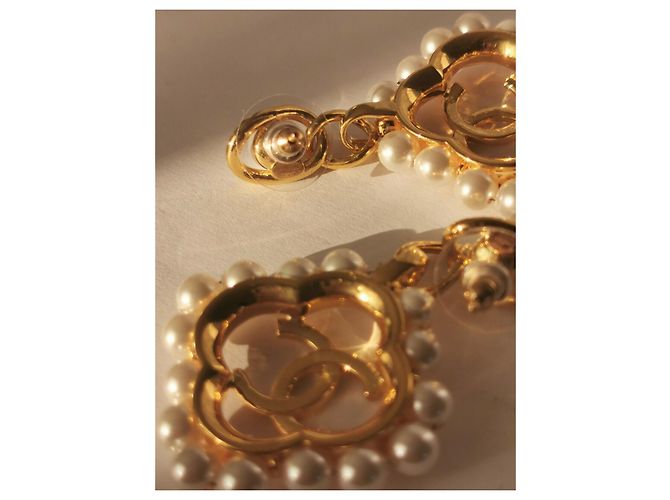 Cambon Chanel Brincos Gold hardware - vista 7