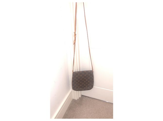 Borsa a tracolla Louis Vuitton Monogram Musette Salsa Pm Marrone - vista 13