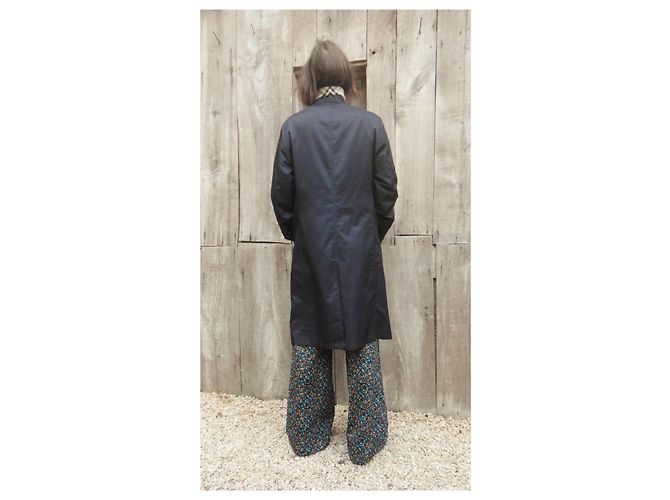 impermeable Burberry London t 38 Negro - vista 10