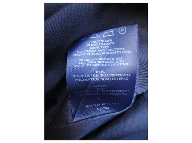 impermeable Burberry London t 38 Negro - vista 5