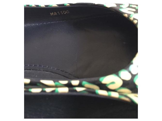 Louis Vuitton Bailarina plana felina Estampado de leopardo - vista 2