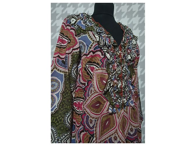 Vestido de algodón Henry Cotton's Multicolor - vista 2