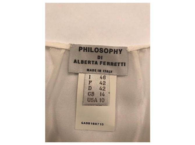 Philosophy Di Alberta Ferretti Top de seda - vista 6