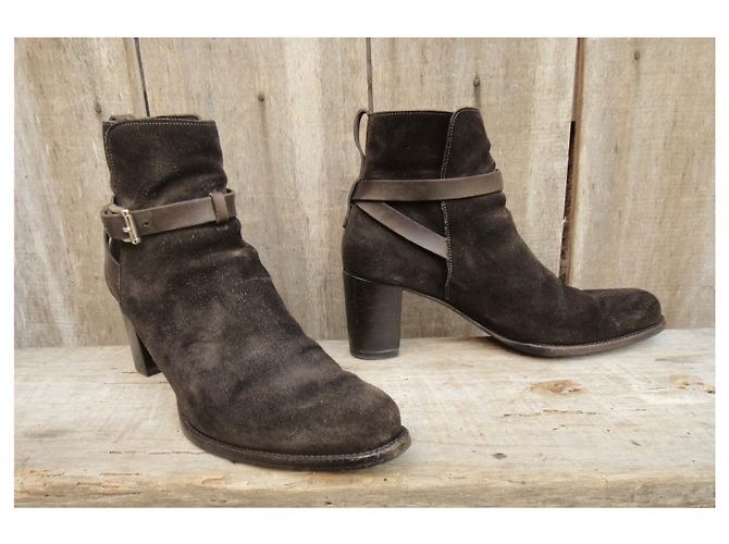 tamaño de botas Heschung 38,5 Marrón oscuro - vista 3