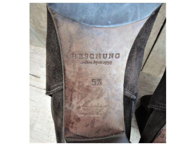 tamaño de botas Heschung 38,5 Marrón oscuro - vista 7