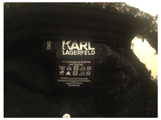 Karl Lagerfeld Cap Schwarz - Ansicht 3