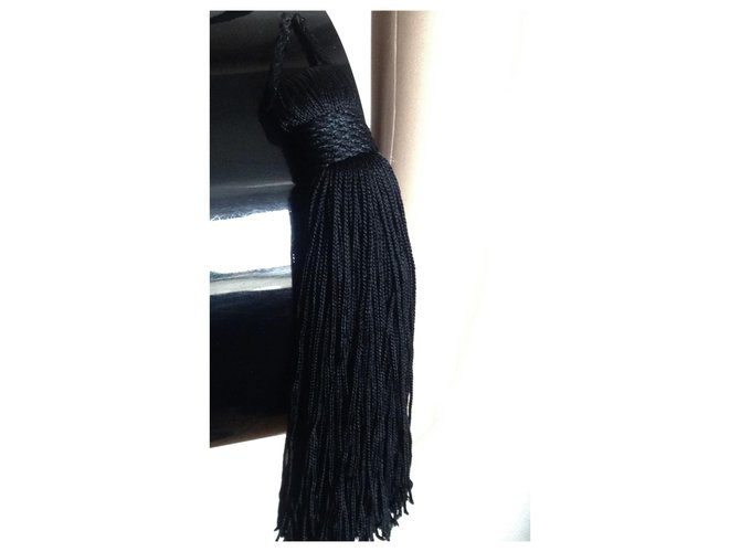 Lanvin Arpège Borsa da Sera Nera in Plastica Nero - vista 3