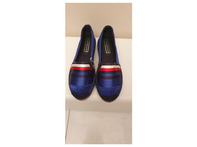 Ballerine Tommy Hilfiger in Raso Blu Navy - vista 2
