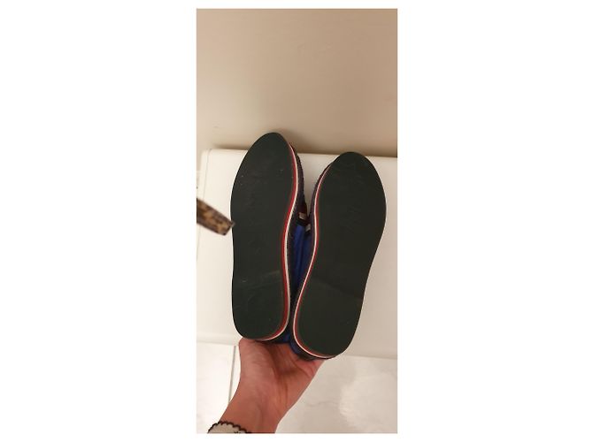 Ballerine Tommy Hilfiger in Raso Blu Navy - vista 4