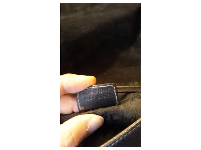 Borsa a tracolla Saddle grande dior Nero - vista 3
