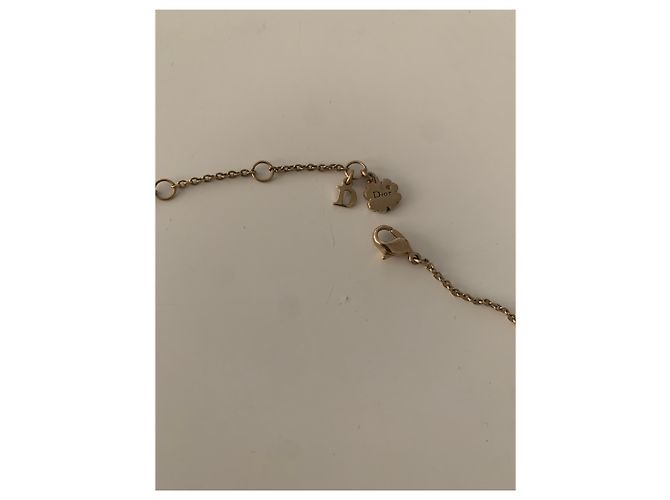 Collana Dior in metallo dorato D'oro - vista 4