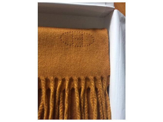 Hermès Hermes Kaschmirschal Senf - Ansicht 3