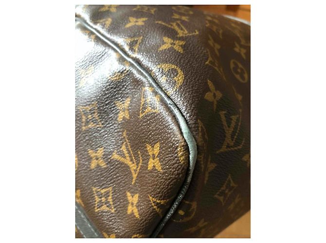 Borsa da viaggio Louis Vuitton Keepall 48H Marrone - vista 2