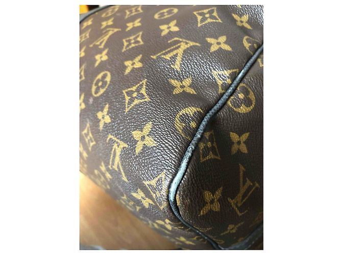 Borsa da viaggio Louis Vuitton Keepall 48H Marrone - vista 3