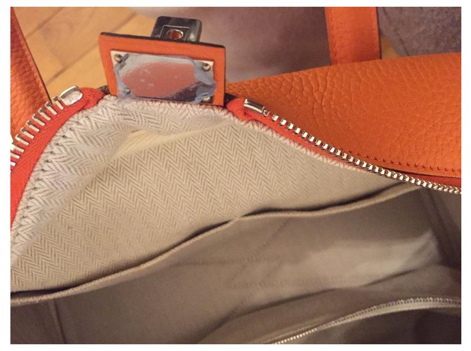 Hermès Borsa victoria ii Arancione - vista 12