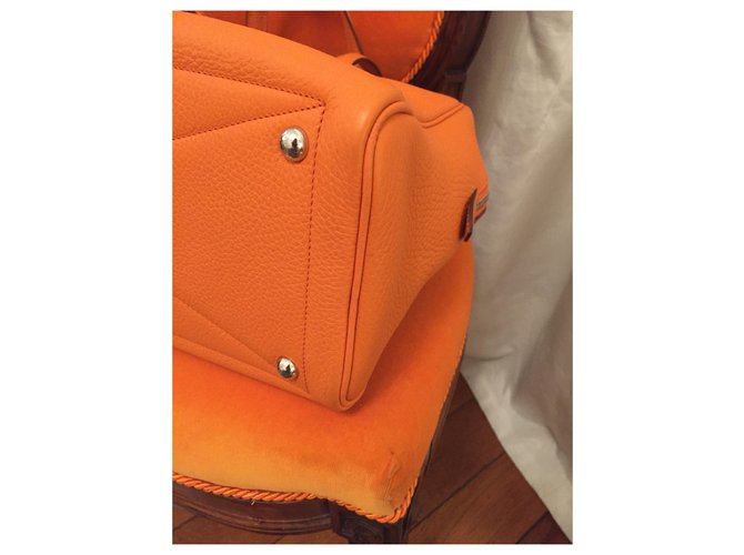 Hermès Borsa victoria ii Arancione - vista 6