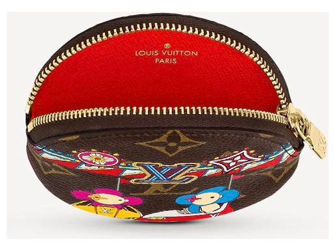 Louis Vuitton LV runde Münze neu Mehrfarben - Ansicht 3