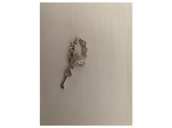 Dior Ring aus Stahl Silberfarben Größe 6 - Ansicht 2