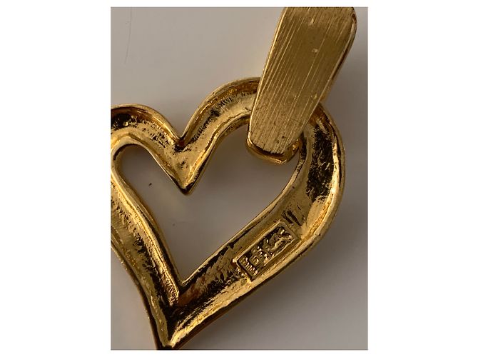 Collana con Pendente Yves Saint Laurent Oro Acciaio D'oro - vista 3