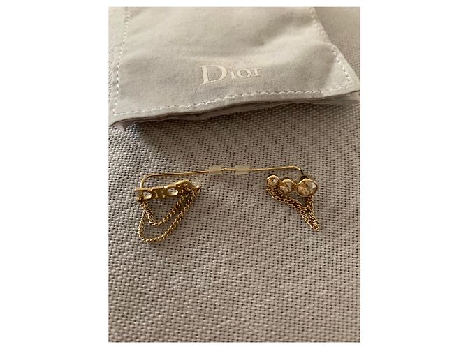 Orecchini Dior dorati in acciaio D'oro - vista 2