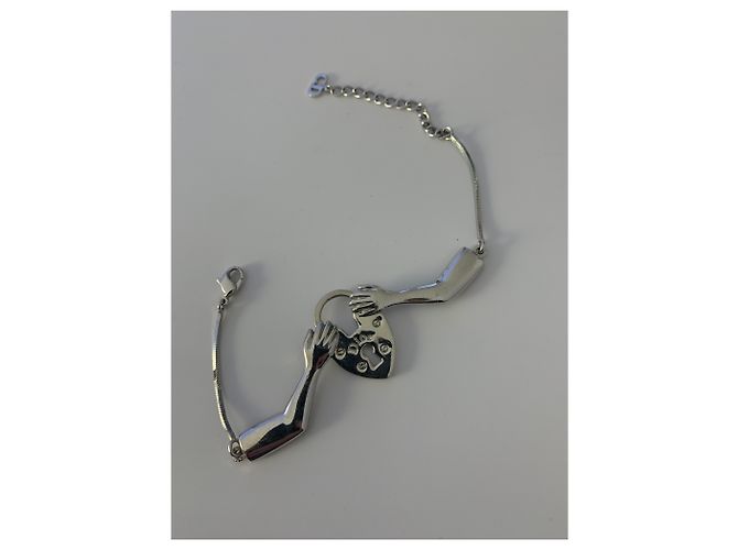 Bracciale Dior argento in acciaio - vista 3