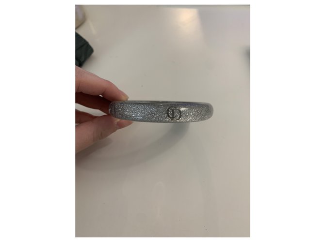 Bracciale Dior Argentato Plastica Argento - vista 3