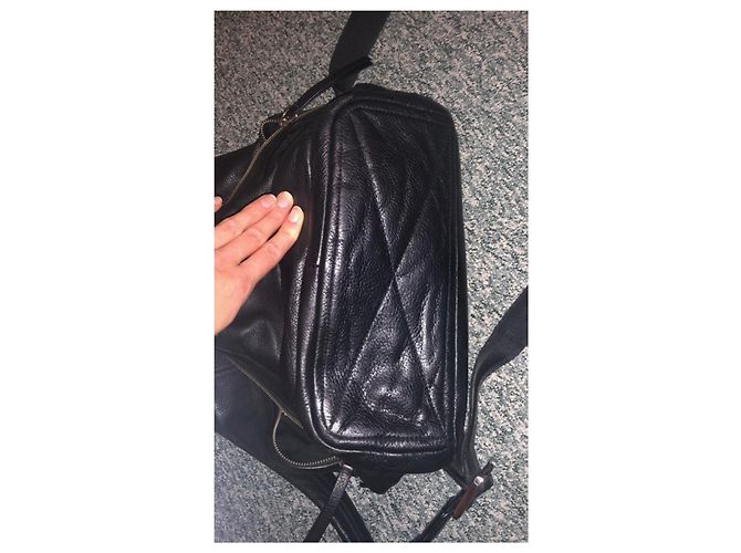 Marc Jacobs Rucksack aus Lammfell schwarz - Ansicht 5