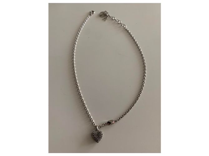 Collana Dior argento in acciaio - vista 3