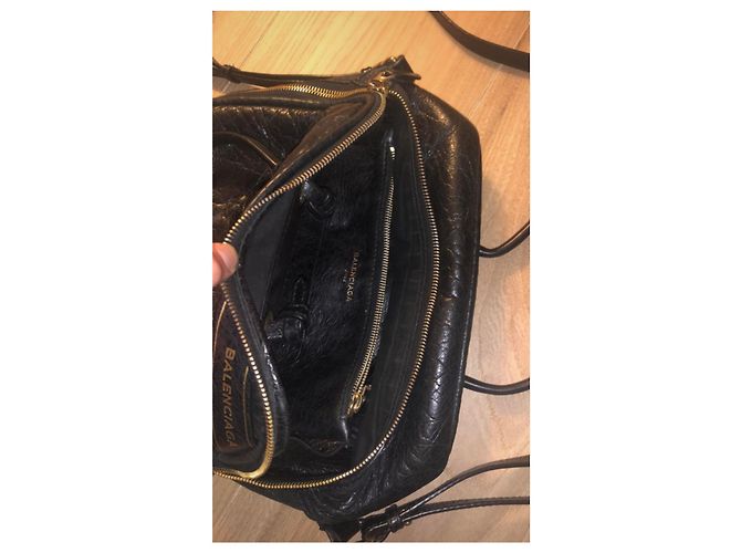 Borsa Balenciaga in pelle di agnello nera Nero - vista 2