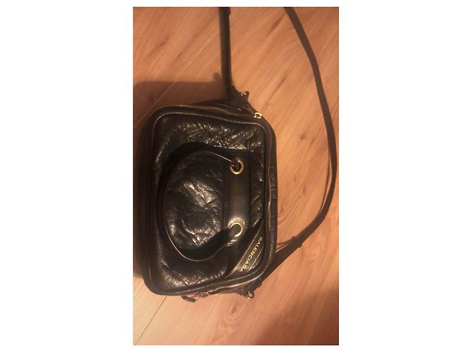 Borsa Balenciaga in pelle di agnello nera Nero - vista 4