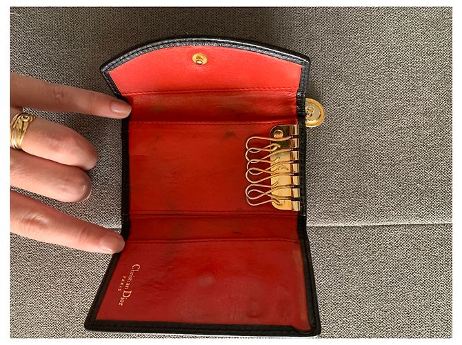 Dior Purses, wallets, cases Black Red - view 2