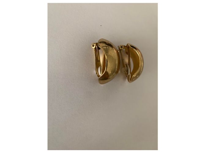 Orecchini Dior dorati in acciaio D'oro - vista 4