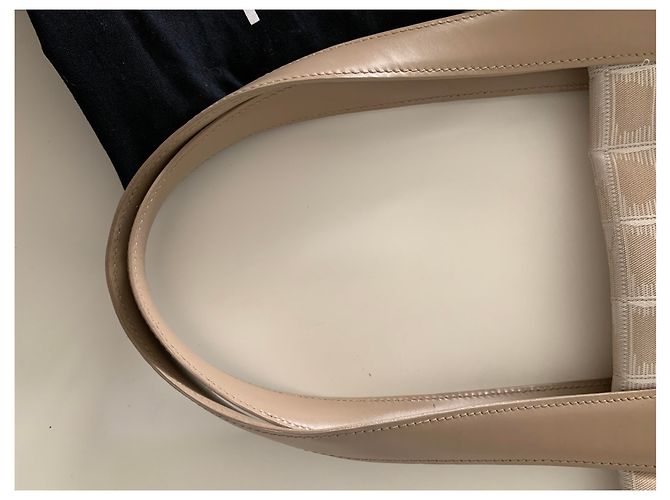 Borsa Chanel Beige in tessuto - vista 11