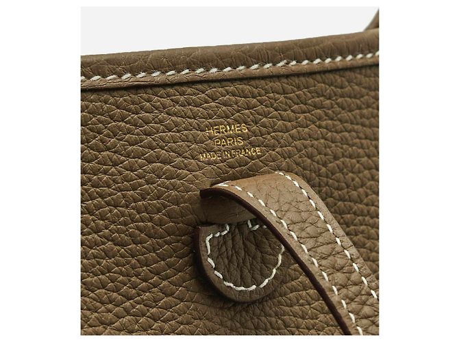 Hermès Hermes evelyne mini tpm 16 amazone Marrone - vista 6
